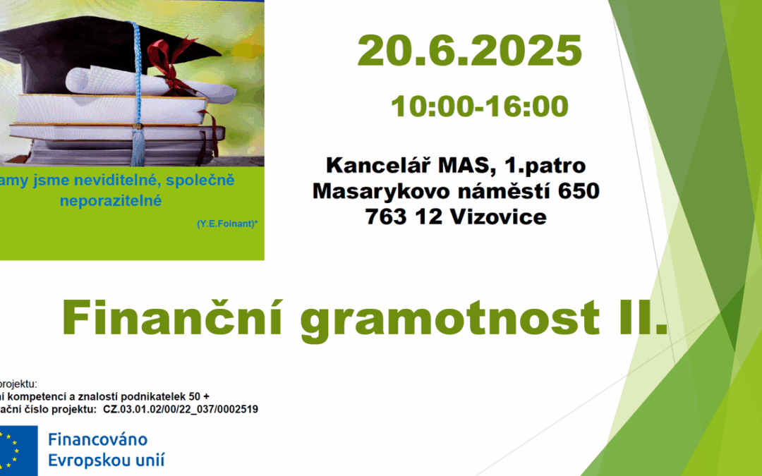 Finanční gramotnost II